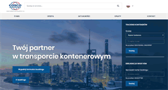 Desktop Screenshot of cosco.pl